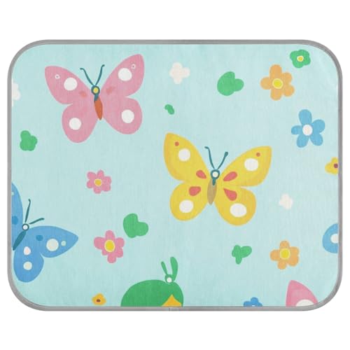 aidingzhi Safari Kühldecke für Hunde, Frühlingsschmetterling, Kühldecke für Innen, Katzen für Tiere, im Innenbereich, 56 x 70 cm aidingzhi Safari Kühldecke für Hunde, Frühlingsschmetterling, Kühldecke für Innen, Katzen für Tiere, im Innenbereich, 56 x 70 cm von aidingzhi