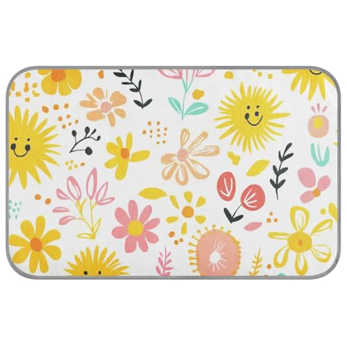 aidingzhi Summer Safari Fresh Doodle Sun Kühlmatte für Hunde, Outdoor, Huhn, Innenbereich, 60 x 97 cm von aidingzhi