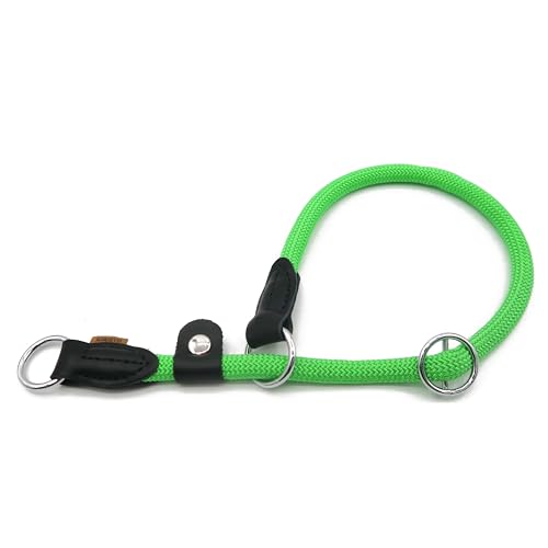 Aiminto Geflochtenes Seilhalsband, Trainings-Hundehalsband, rundes Martingalhalsband, Schlupfhalsband mit verstellbarem Stopper und verschiebbarem Stoppring, ideal für extra große Hunde (XL (1,27 cm) Aiminto Geflochtenes Seilhalsband, Trainings-Hundehalsband, rundes Martingalhalsband, Schlupfhalsband mit verstellbarem Stopper und verschiebbarem Stoppring, ideal für extra große Hunde (XL (1,27 cm) von aiminto