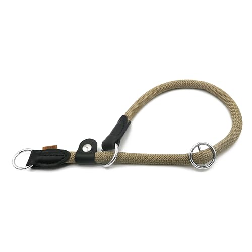 Aiminto Geflochtenes Seilhalsband, Trainings-Hundehalsband, rundes Martingalhalsband, Schlupfhalsband mit verstellbarem Stopper und verschiebbarem Stoppring, ideal für extra große Hunde (XL (1,27 cm) Aiminto Geflochtenes Seilhalsband, Trainings-Hundehalsband, rundes Martingalhalsband, Schlupfhalsband mit verstellbarem Stopper und verschiebbarem Stoppring, ideal für extra große Hunde (XL (1,27 cm) von aiminto