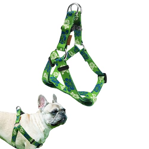 Aiminto Hochwertiges, verstellbares Hundegeschirr, weiches Neopren, gepolstert, zum Einstiefen, einfaches Gehen, ultra-bequem, M-3/10.2x43.5 cm 2 cm,6 1 cm) von aiminto