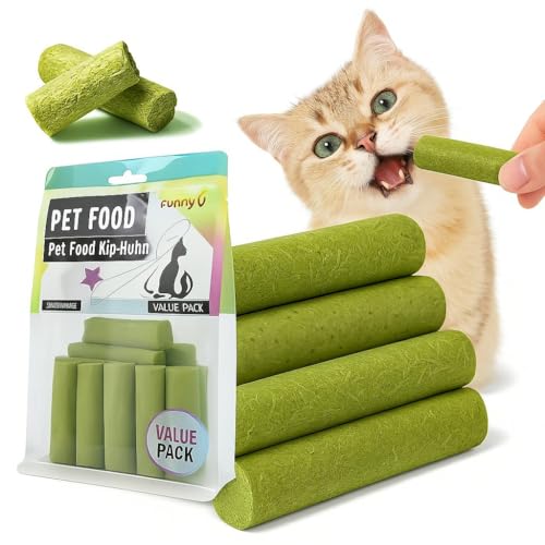Katzenminze-Sticks – Snack Leckerli – Beißstab – gefriergetrocknete Katzenminze von al badil