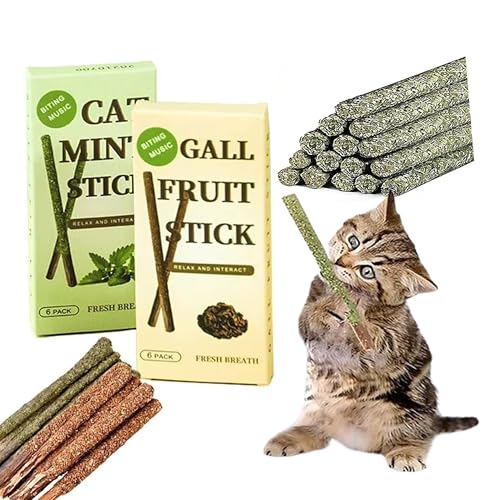 al badil Matatabi Naturstäbchen für Katzen | Zahnhygiene, Entspannung & unübertroffener Spaß von al badil