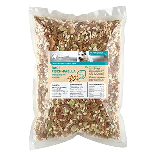 alanui Barf Fisch-Paella, getreidefreie Fisch-/Gemüsemischung für Hunde, 500 g alanui Barf Fisch-Paella, getreidefreie Fisch-/Gemüsemischung für Hunde, 500 g von alanui