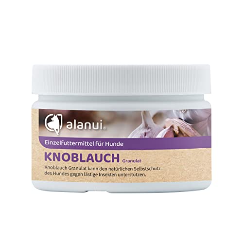 alanui Knoblauchgranulat für Hunde, speisequalität, 100 g Dose von alanui