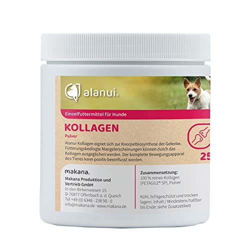 alanui Kollagen Hydrolysat (PETAGILE® SP) für Hunde, 250 g Dose von alanui