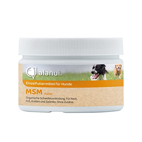 alanui MSM Methylsulfonylmethan für Hunde, 100 g Dose von alanui
