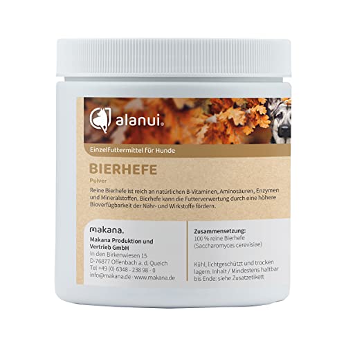 alanui Reine Bierhefe für Hunde, 250 g Dose von alanui