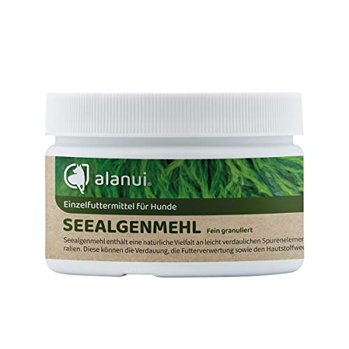 alanui Seealgenmehl für Hunde, 100 g Dose von alanui