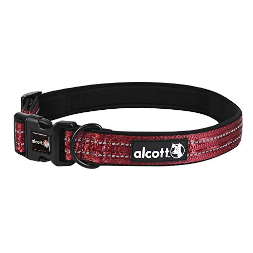 Alcott Adventure Halsband für Hunde, Extra Large, rot von alcott