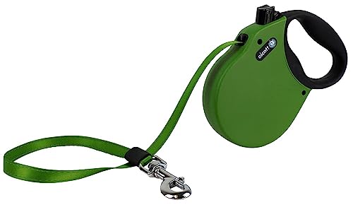 Alcott Adventure einziehbare Leine, 4,8 m, Größe L für Hunde bis zu 50 kg, Grün – langlebige und Bequeme Hundeleine Alcott Adventure einziehbare Leine, 4,8 m, Größe L für Hunde bis zu 50 kg, Grün – langlebige und Bequeme Hundeleine von alcott