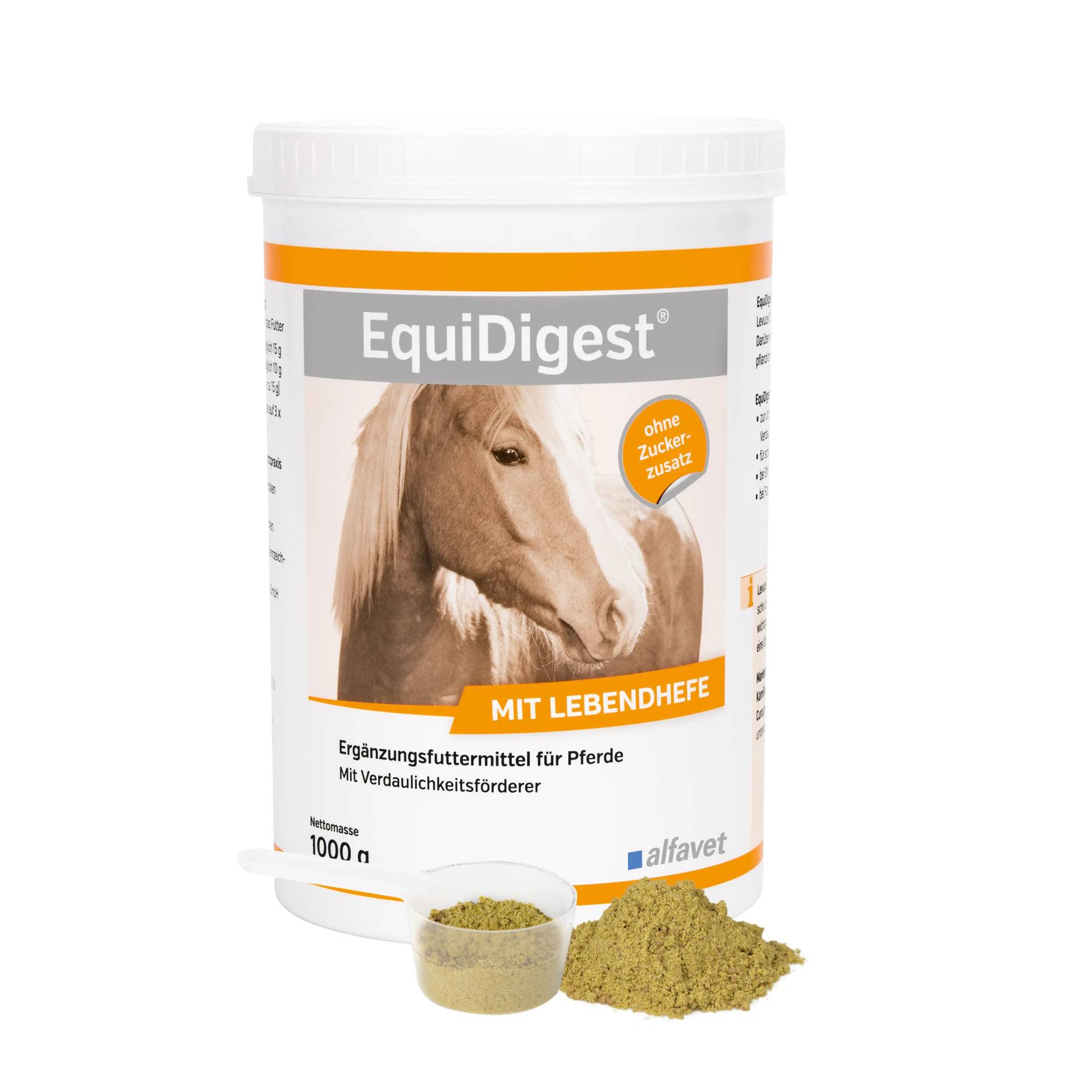 EquiDigest Pulver 1 kg Für eine gesunde Verdauung EquiDigest Pulver 1 kg Für eine gesunde Verdauung von alfavet