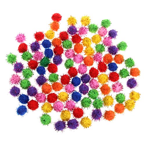 alloneslife 100 Prozent Farbenfrohe Glitzer Glitzerkugeln Pom Für Katzenspielzeug alloneslife 100 Prozent Farbenfrohe Glitzer Glitzerkugeln Pom Für Katzenspielzeug von alloneslife