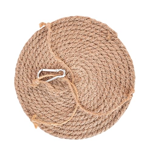 alloneslife Stroh-Hängematte für Eidechsen und Kleintierbesitzer, atmungsaktiv und einfach aufzuhängen, für Terrarien von alloneslife