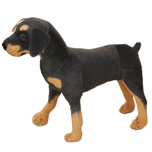 alloneslife Weiches Hunde-Plüschtier, großes gefülltes Hundekissen für Heimdekoration, Komfort von alloneslife