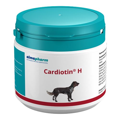 almapharm Cardiotin H für Hunde | 250 g | Ergänzungsfuttermittel für Hunde | Zur Unterstützung der Herzfunktion almapharm Cardiotin H für Hunde | 250 g | Ergänzungsfuttermittel für Hunde | Zur Unterstützung der Herzfunktion von almapharm