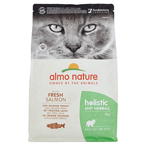 ALMO NATURE Adult Anti-Hairball with Salmon - Dry Cat Food - 2 kg von almo nature