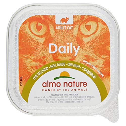 ALMO Nature Tägliche Bio feucht Pute Menü Katze 100 gr gr 100 Katzen Nassfutter von almo nature