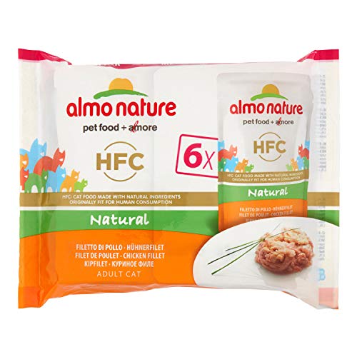 Almo Natur: Tasche für Hühnernetz: 6 x 55 g von almo nature