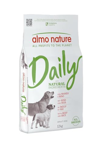 Almo Nature Daily All Breeds Trockenfutter für Erwachsene Katzen mit Rind und Reis – 12 kg Sack Almo Nature Daily All Breeds Trockenfutter für Erwachsene Katzen mit Rind und Reis – 12 kg Sack von almo nature