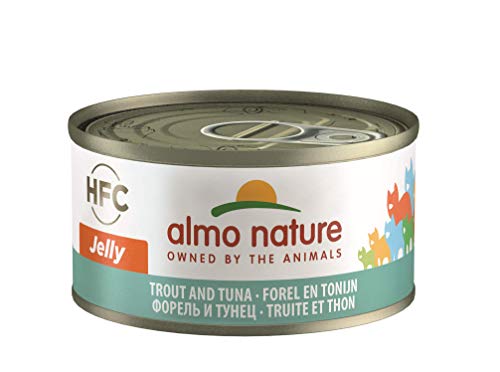 Almo Nature HFC 70 Jelly - Forelle & Thunfisch - 24x 70 g von almo nature