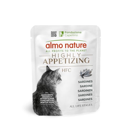 Almo Nature HFC Highly Appetizing - Sardinen - Human-Grade, Monoprotein, Glutenfrei - 50g, 24er Pack Almo Nature HFC Highly Appetizing - Sardinen - Human-Grade, Monoprotein, Glutenfrei - 50g, 24er Pack von almo nature