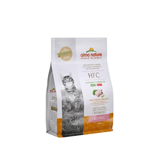 Almo Nature HFC Kitten - Trockennahrung für junge Katzen mit frischem Huhn ursprünglich Lebensmittelqualität und werden jetzt für Katzennahrung verwendet Almo Nature HFC Kitten - Trockennahrung für junge Katzen mit frischem Huhn ursprünglich Lebensmittelqualität und werden jetzt für Katzennahrung verwendet von almo nature