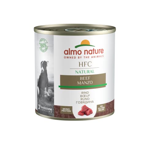 almo nature HFC Natural - Nassnahrung für Hunde mit Rind ursprünglich Lebensmittelqualität und Werden jetzt für Hundenahrung erwendet. von almo nature