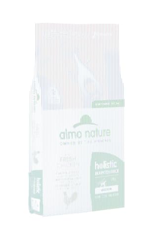 Almo Nature Holistic Adult Dog Maintenance Medium mit Frischem Huhn - Komplett Trockenfutter für ausgewachsene Hunde -mittelgrosser Rassen - 12kg von almo nature