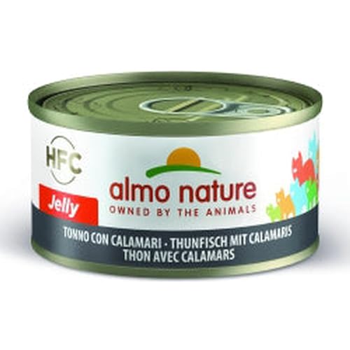 Almo Nature Thunfisch mit Calamaris 70g Katzenfutter, 24er Pack von almo nature