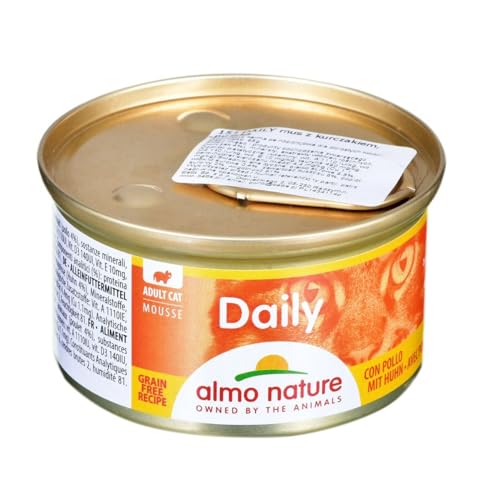 almo Nature - Daily Menu Mousse - Huhn - 24 x 85 g von almo nature