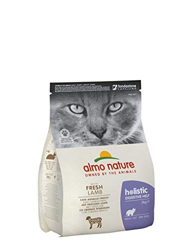 almo nature Cat Dry Holistic Darmlamm, 2 kg, 2000 g, 3 Stück von almo nature