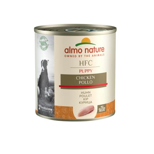 Almo Nature HFC Natural - Nassnahrung für Hunde mit Huhn ursprünglich Lebensmittelqualität und Werden jetzt für Hundenahrung erwendet. von almo nature