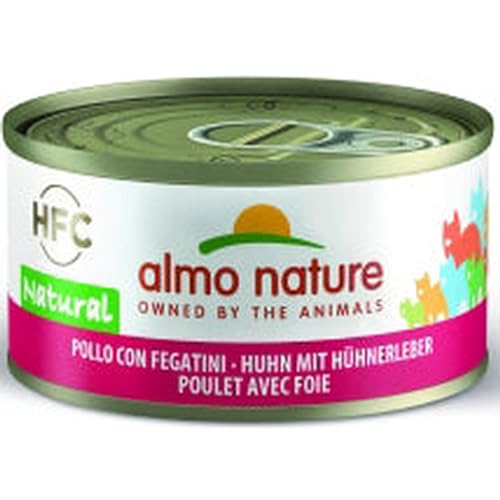 almo Nature - HFC 70 Natural - Huhn mit Leber - 24x 70 g almo Nature - HFC 70 Natural - Huhn mit Leber - 24x 70 g von almo nature
