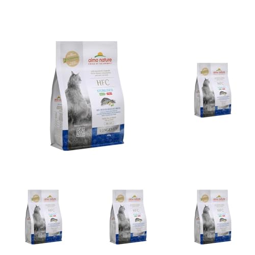 almo nature HFC Longevity Sterilized - Trockennahrung für Katzen mit frischem Wolfsbarsch und Goldbrassen ursprünglich Lebensmittelqualität und Werden jetzt für Katzennahrung verwendet. almo nature HFC Longevity Sterilized - Trockennahrung für Katzen mit frischem Wolfsbarsch und Goldbrassen ursprünglich Lebensmittelqualität und Werden jetzt für Katzennahrung verwendet. von almo nature