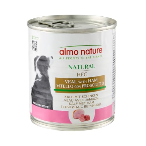 Almo Nature HFC Natural - Nassnahrung für Hunde mit Kalb mit Schinken ursprünglich Lebensmittelqualität und Werden jetzt für Hundenahrung erwendet. Almo Nature HFC Natural - Nassnahrung für Hunde mit Kalb mit Schinken ursprünglich Lebensmittelqualität und Werden jetzt für Hundenahrung erwendet. von almo nature