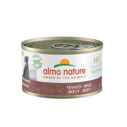 Almo Nature HFC Natural - Nassnahrung für Hunde mit Rind ursprünglich Lebensmittelqualität und Werden jetzt für Hundenahrung erwendet. Almo Nature HFC Natural - Nassnahrung für Hunde mit Rind ursprünglich Lebensmittelqualität und Werden jetzt für Hundenahrung erwendet. von almo nature