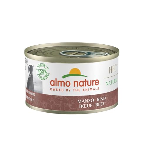 almo nature HFC Natural - Nassnahrung für Hunde mit Rind ursprünglich Lebensmittelqualität und Werden jetzt für Hundenahrung erwendet. von almo nature