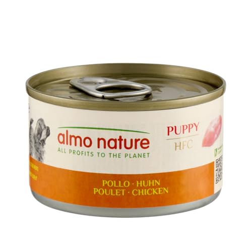 Almo Nature HFC Natural Puppy - Nassnahrung für Welpen mit Huhn ursprünglich Lebensmittelqualität und Werden jetzt für Hundenahrung erwendet. Almo Nature HFC Natural Puppy - Nassnahrung für Welpen mit Huhn ursprünglich Lebensmittelqualität und Werden jetzt für Hundenahrung erwendet. von almo nature