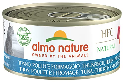 almo Nature HFC Natural - Thunfisch, Huhn & Käse - 24 x 150 g von almo nature
