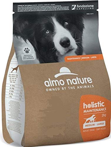 almo nature Holistic Manteinance M-l Adult mit Lamm, Huhn und Reis für Hunde, 2 kg von almo nature