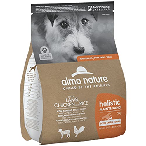 almo nature Hundefutter trocken Holistic Maintenance mit Lamm, Huhn und Reis XS-S 2kg, 2 kg almo nature Hundefutter trocken Holistic Maintenance mit Lamm, Huhn und Reis XS-S 2kg, 2 kg von almo nature