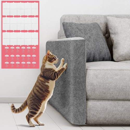 alophoty Kratzmatte Katze Selbstklebend 300x40cm - Kratzschutz Sofa Katze, Katzen Kratzmatte, Selbstklebend Kratzteppich Katze Wand, Langlebig, Katzenfreundlich alophoty Kratzmatte Katze Selbstklebend 300x40cm - Kratzschutz Sofa Katze, Katzen Kratzmatte, Selbstklebend Kratzteppich Katze Wand, Langlebig, Katzenfreundlich von alophoty