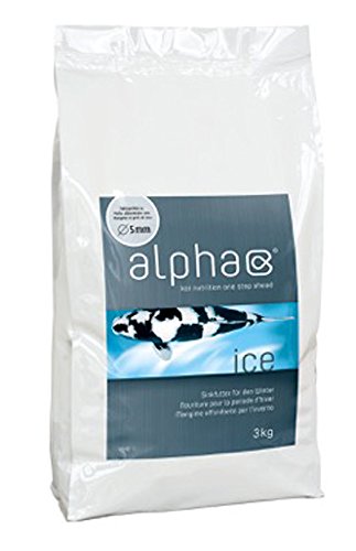 KOIFUTTER alpha ice - koinutrition one step ahead - absinkendes Winterfutter für Koi, 15 kg von alpha