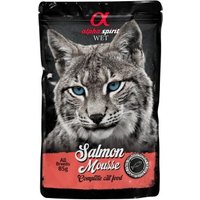 alpha spirit Cat Pouch Mousse 24x85g Lachs alpha spirit Cat Pouch Mousse 24x85g Lachs von alpha spirit