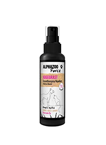 alphazoo Grasmilben-Spray Abgegrast 100 ml Hund & Katzen I Natürlich Grasmilben bekämpfen I Starker Grasmilben-Schutz bei Juckreiz & Herbstgrasmilben I Mittel gegen Milben, Milbenbisse & Milbenbefall alphazoo Grasmilben-Spray Abgegrast 100 ml Hund & Katzen I Natürlich Grasmilben bekämpfen I Starker Grasmilben-Schutz bei Juckreiz & Herbstgrasmilben I Mittel gegen Milben, Milbenbisse & Milbenbefall von alphazoo