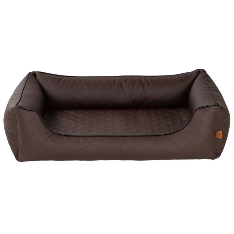 alsa-brand Hundebett Delta Ortho braun, Maße: ca. 120 x 80 cm von alsa-brand