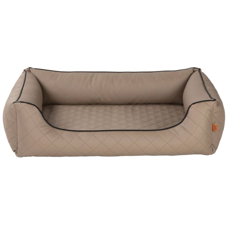 alsa-brand Hundebett Delta Ortho grau, Maße: ca. 100 x 70 cm von alsa-brand