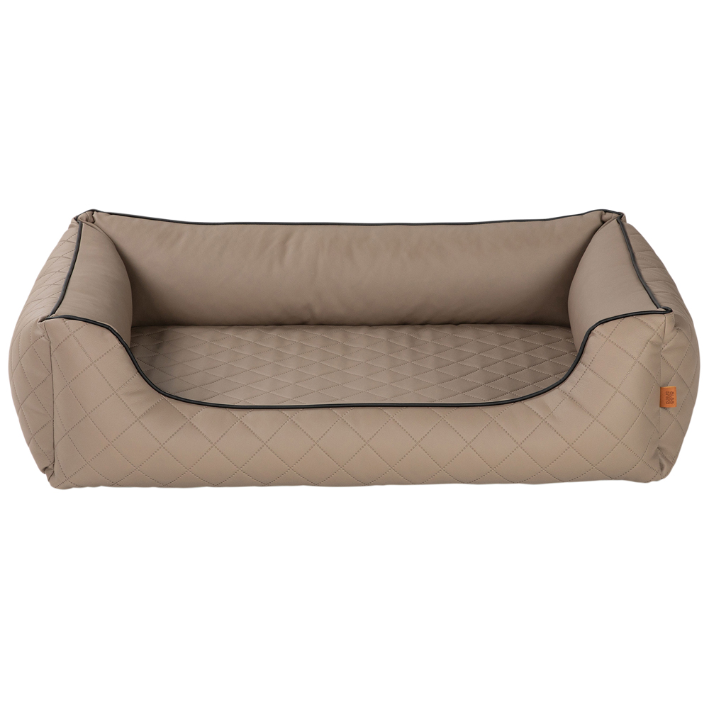 alsa-brand Hundebett Delta Ortho grau, Maße: ca. 80 x 60 cm von alsa-brand