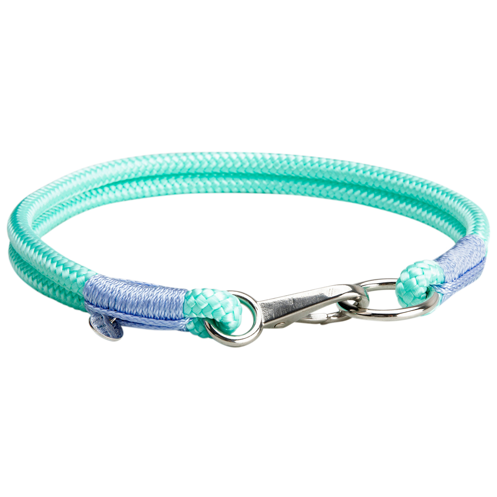 alsa-brand Hundehalsband Bolle mint, Länge: ca. 35 cm, Durchmesser:  2 x ca. 8 mm von alsa-brand